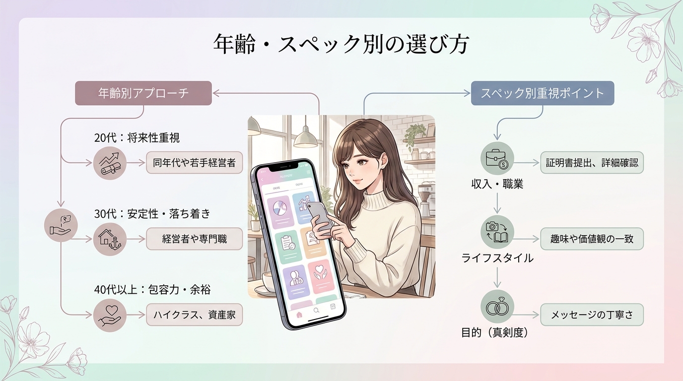 年齢・スペック別の選び方