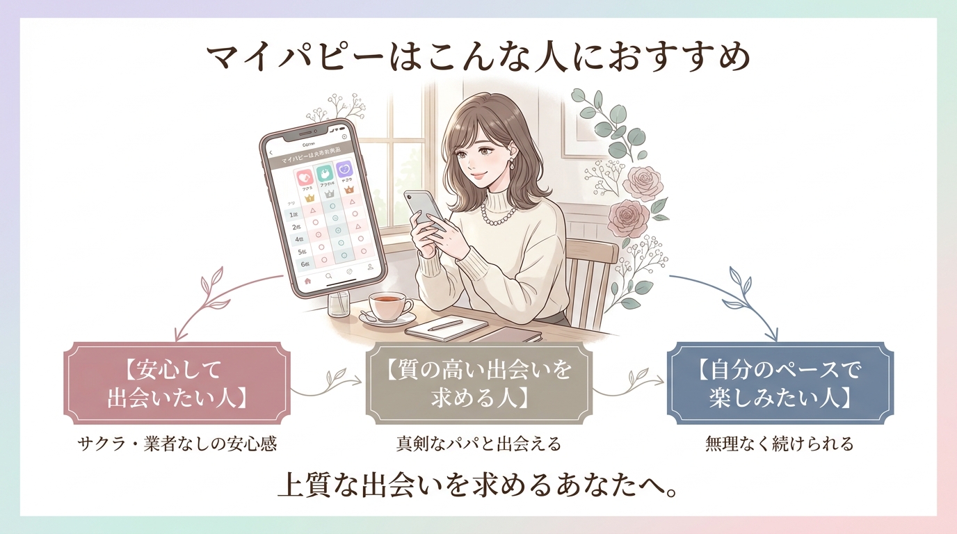 マイパピーはこんな人におすすめ